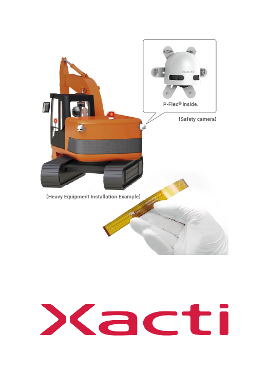 Xacti Safety camera system for heavy machinery【DOBORECO® Series】