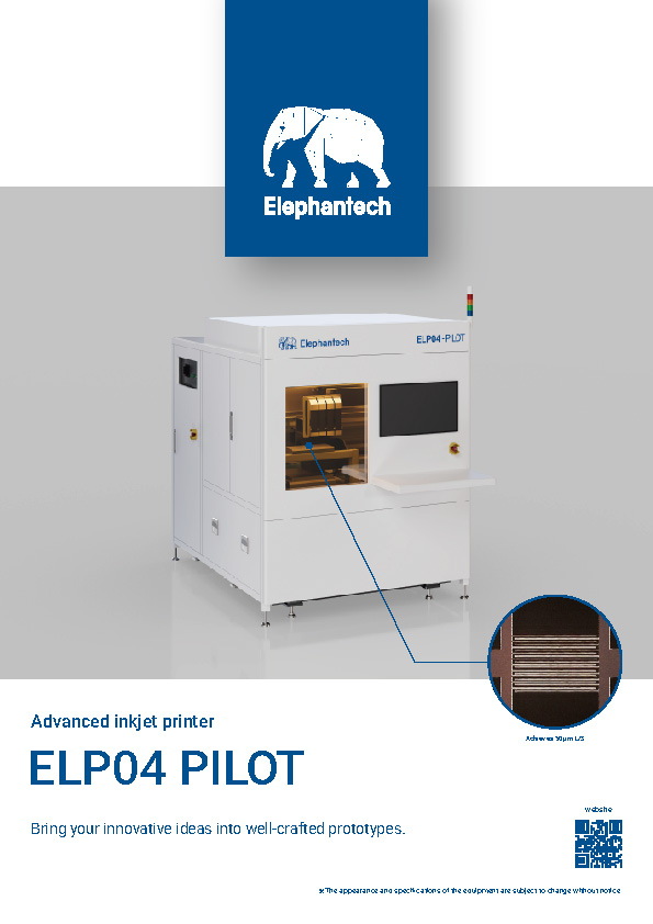 Inkjet Equipment for Process Development​